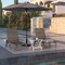 Flash Furniture Brown Adjustable Chaise Lounger with Cupholder, 2PK 2-LE-HMP-2017-414-BR-GG - alternate 7